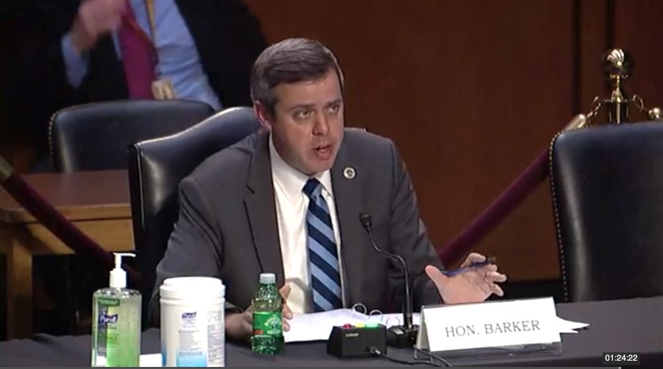 samemac's tweet image. I've been able to experience some really neat moments in this role. Watching @toby_barker present before Congress - even virtually - ranks as one of the top.