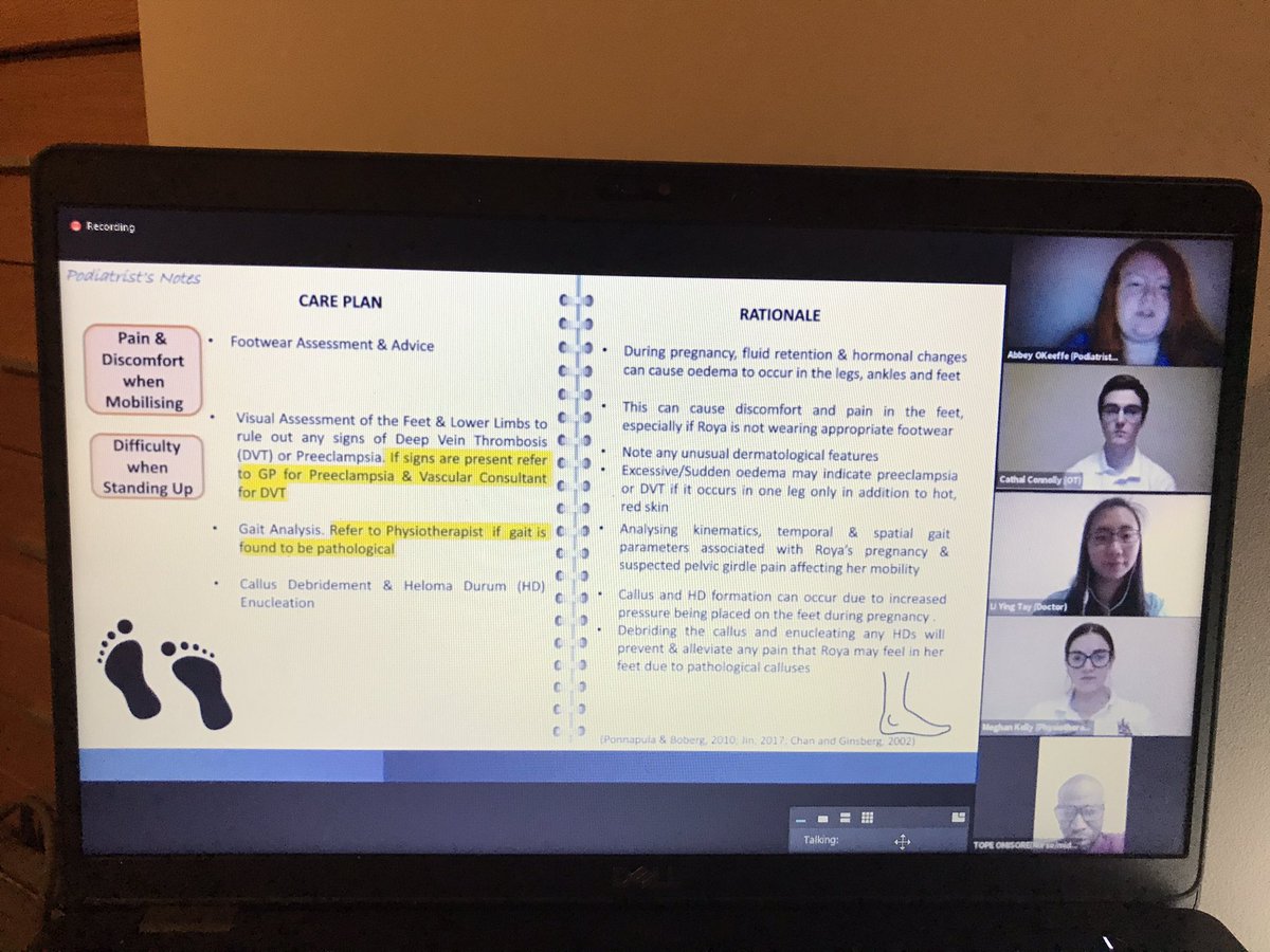 AWalshPodMed's tweet photo. Very proud of Abbey O’Keeffe - 3rd year @podmednuig student competing with team NUI Galway in the national Health Fusion Challenge against teams from TCD, UCC, and UL #HFTCIRL2021 https://t.co/yhPZXE3Ip6