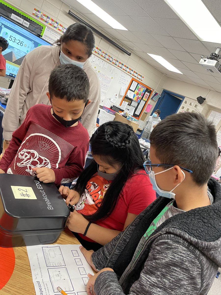MsKSantini's tweet photo. Leadership is unlocking people's potential to become better. ๐@MsCundiff_NBE @HumbleISD_NBE @AliciaChavezNBE #CundinisClass #ThirdGradeRock #MathEscapeTheRoom https://t.co/GAUvVbZeXA