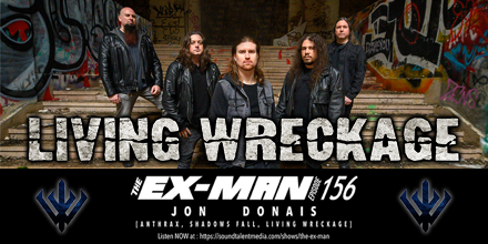 WeGetWrecked's tweet photo. Check out Jon Donais on the Ex-Man podcast with Doc Coyle where they discuss his lengthy career as well as the all new LIVING WRECKAGE!
LISTEN HERE!   https://t.co/BQ5l8f7uzN https://t.co/3lYVwUDob6