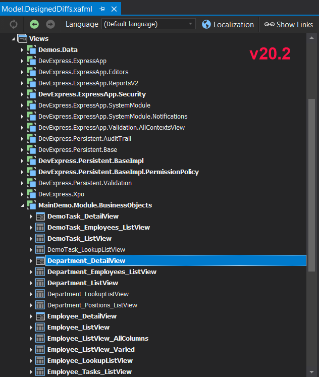 DevExpress_XAF's tweet photo. #XAF #usability #ModelEditor
We want to group the Views and Validation sub-nodes by class in the Model Editor in v21.1.
What do you think? https://t.co/YmiCBjA4sh