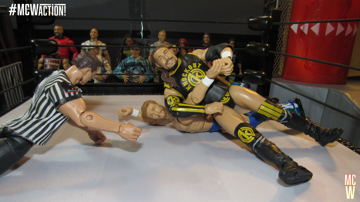 MasterClassPW's tweet photo. #KassiusOhno tries to ground #BryanDanielson, while the American Dragon shows off his classic strikes!

#MCWAction #WWEEliteSquad #AEWUnrivaled #FigureFeds #FigurePhotography https://t.co/T2TjPmwG5p