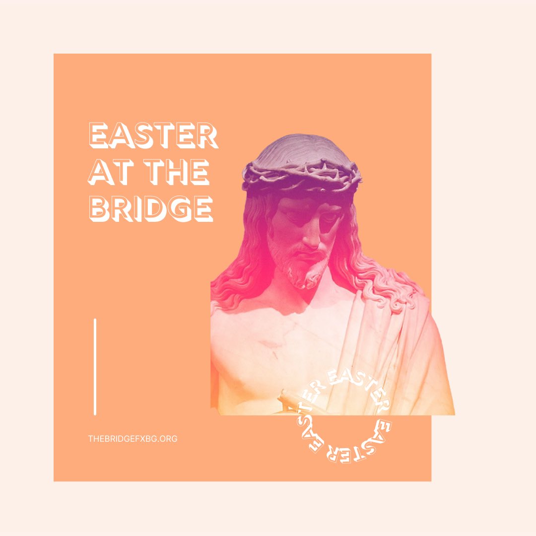 thebridgefxbg's tweet photo. We’re only a few weeks away, so go ahead and make plans now to join us for Easter at The Bridge Church! 🙌🏼 https://t.co/rPLkhO8qNr https://t.co/WfdR6s4AnX
