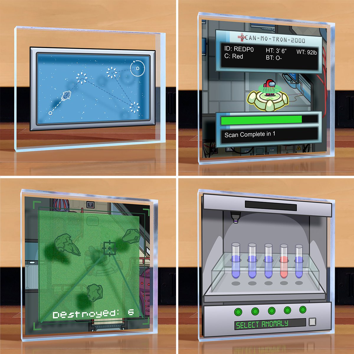 Artovision3D's tweet photo. Among Us has arrived! Get your @AmongUsGame 3D artwork and shadowbox now! https://t.co/7xO4Q7hgn1
#AmongUsMerch #Shadowbox #ArtTiles https://t.co/C7uRUvbtQT