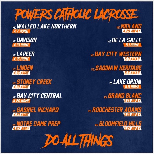 PowersLacrosse's tweet photo. 'Do not wait until the conditions are perfect to begin. Beginning MAKES the conditions perfect.' And so we begin... #LeadtheWay #DoAllThings https://t.co/Dq0QnKcBE2