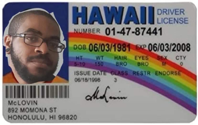 PAWD_WC's tweet photo. Well we got this weird driver’s license from JA. We’re not sure if this is a hoax but if anyone in Hawaii has seen our GM please let us know ASAP. We just want to bring JA back to us safely 🥺 #WheresJA https://t.co/vYutAUJOQD