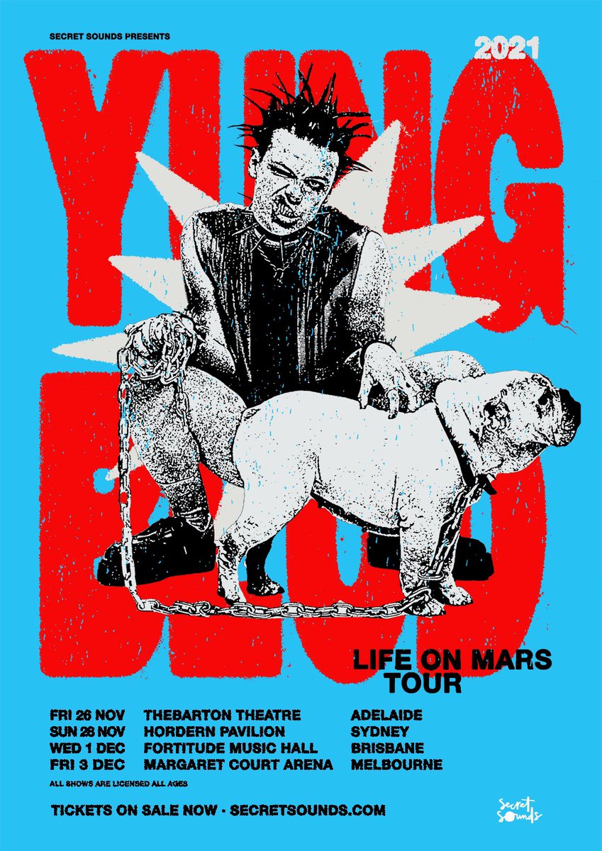 yungblud's tweet photo. AUSTRALIA!!! i have to reschedule the September tour as international borders are closed until later this year! based off the best advice im shifting the dates to nov 2021! this is gonna be INSANE all tix purchased are valid for these dates! IM COMIN 🖤🇦🇺
https://t.co/nrCN2ZuePi https://t.co/Fb5Vhqa6KK