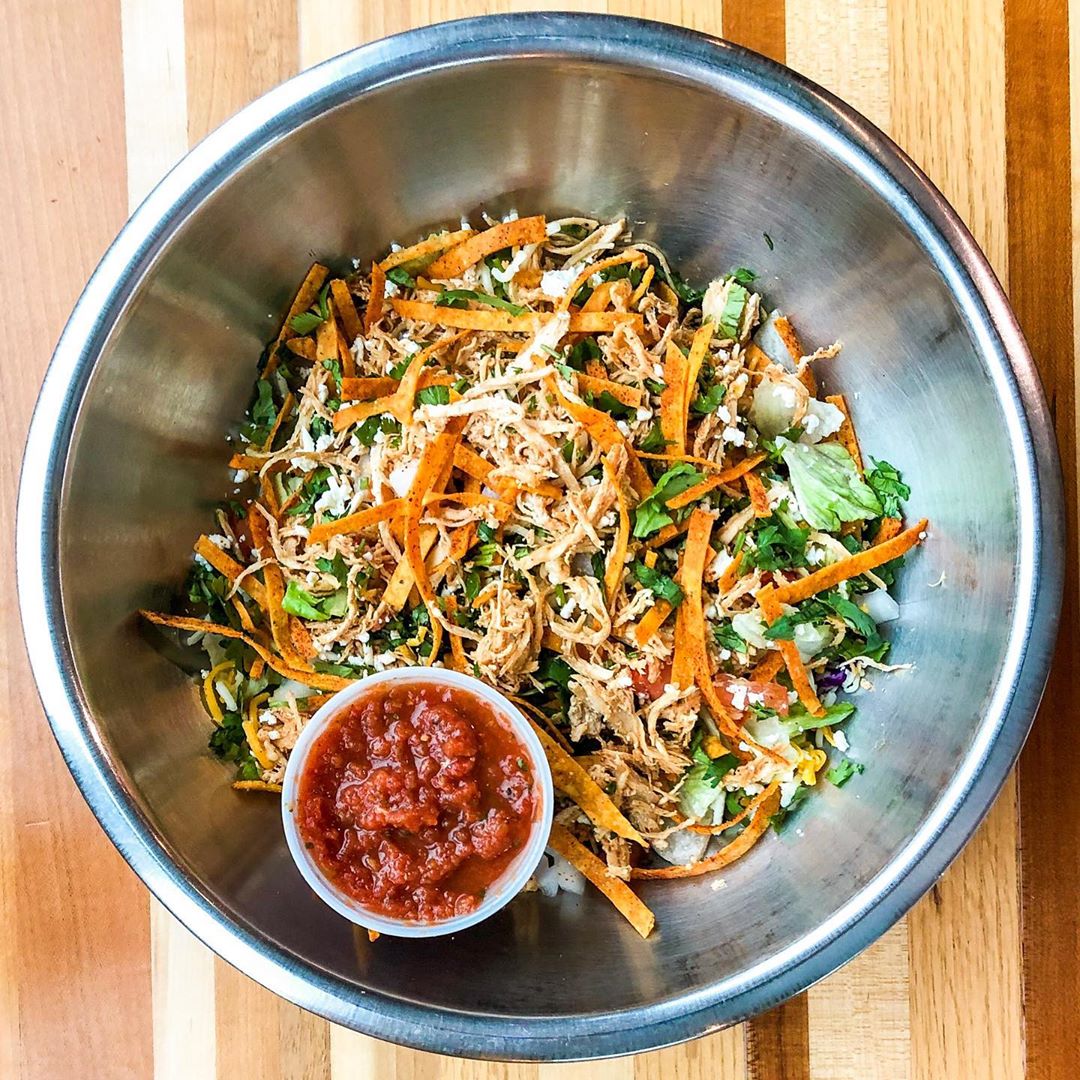 fuzzystacoshop's tweet photo. Salad bowls are just tacos going through their "experimental" phase. https://t.co/Dh6ElQh6d3