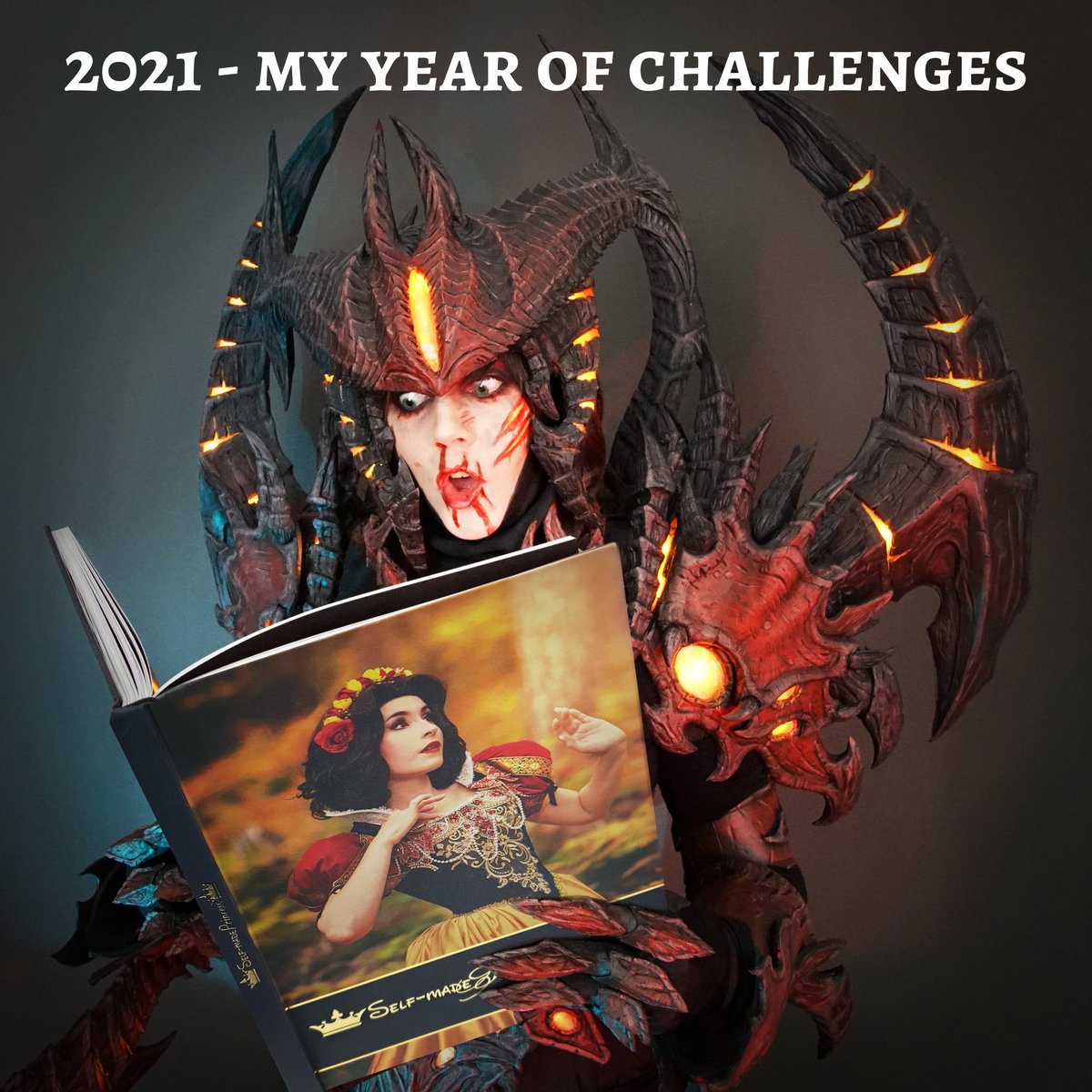 CinderysCosplay's tweet photo. 10 crazy projects I want to do in 2021 😱🤪🙃 It will be my Year of Challenges! >> https://t.co/sr6XkZKn8B
What if your favorite armored badass Lady wanna be a princess for example??? #selfmadeprincess And do more videos: YOUTUBE +TIKTOK ❤ I created my account! 😊 https://t.co/gH7JKKRor3