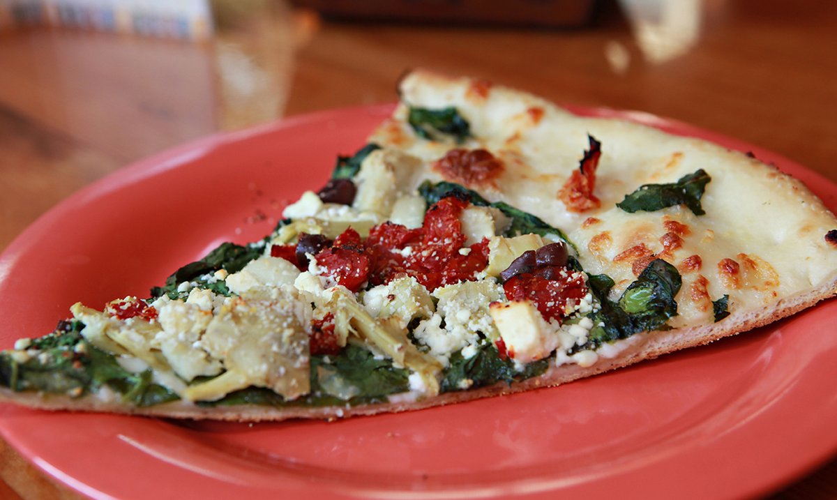 Pizza By The Slice
Available 11 am - 3 pm, Monday through Friday.
Slice of the Day
Monday - Roxy Ann
Tuesday —  Margherita with Cheese
Wednesday —  American Beauty
Thursday —  The Popeye
Friday —  Avalanche 
5.25
Pepperoni or 3 Cheese
4.75