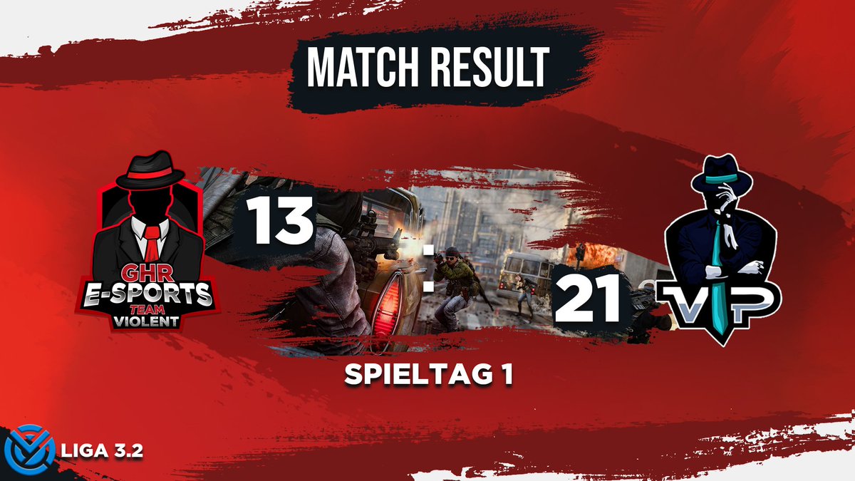 🔴 CoD - CGL - Match Result ⚫
⠀
➡️ Team Violent startete am Sonntag in das erste  Match der Liga 3.2 und traf auf eine stark aufspielenden Gegner. 

GG an <a href="/VIPESPORTS1/">VIP_E.SPORTS</a> 

Match Details:
instagram.com/p/CM0Goy0AtLE/

#playhardbeagentlman 

Teamseite: ghr-esports.com/call-of-duty-s…