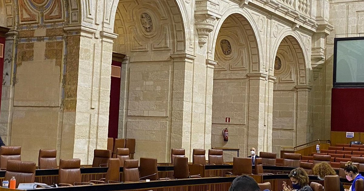📷 Esta es la imagen de la bancada de la izquierda (Podemos y no adscritos) en el Parlamento de Andalucía cuando se debate de Salud con el consejero.

Presencia 0, interés 0.