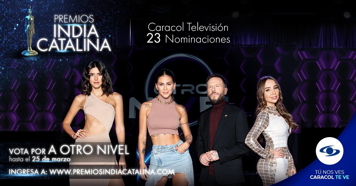 Paulina Vega está nominada en la categoría 'Mejor presentador(a) de programas de entretenimiento' de los <a href="/Indiapremiostv/">PremiosIndiaCatalina</a>. Si quieres apoyar a la presentadora de #AOtroNivel, vota aquí: bit.ly/2Pbb94s