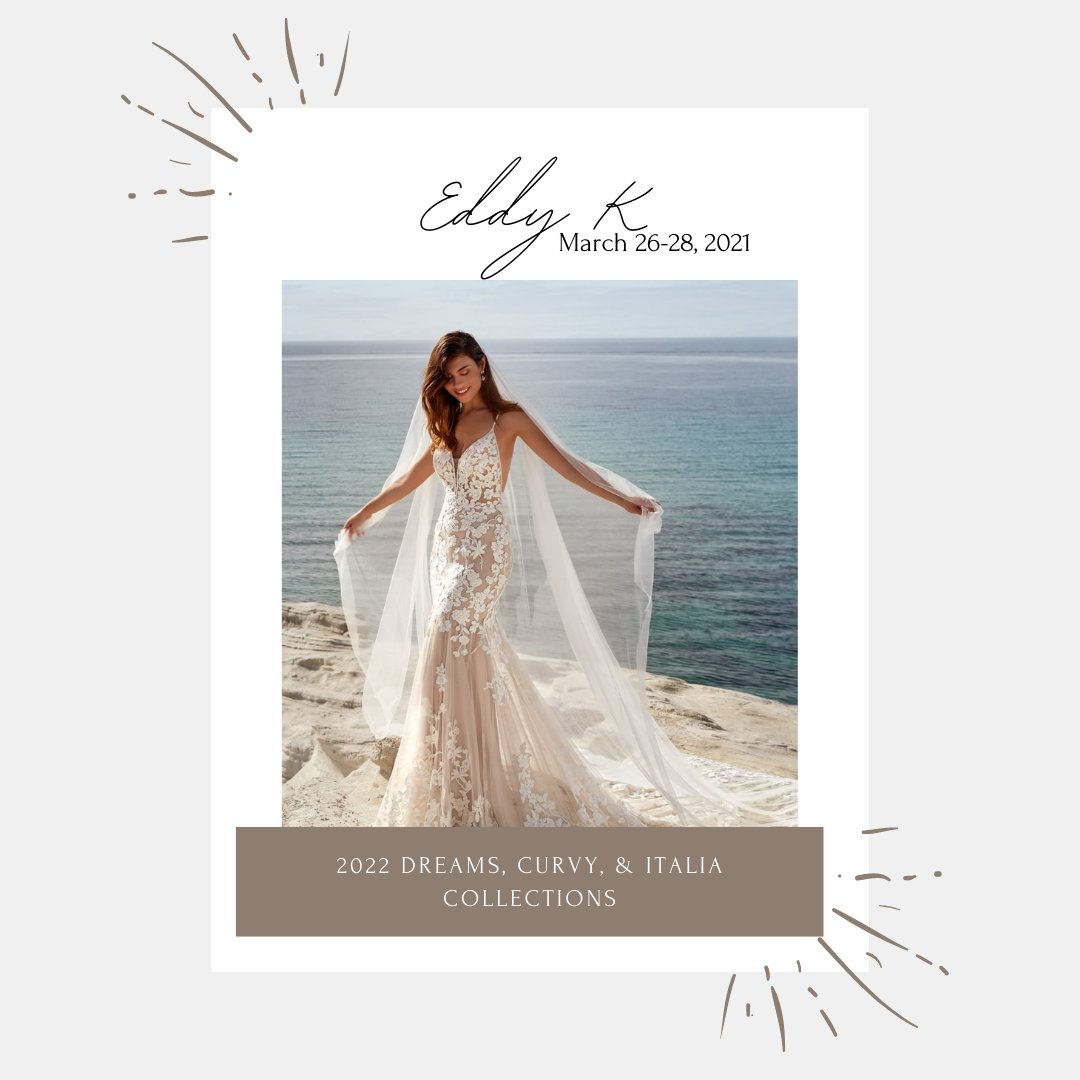Eddy K: 2022 Dreams, Curvy, and Italia Collections in-store this weekend!! 😍😍