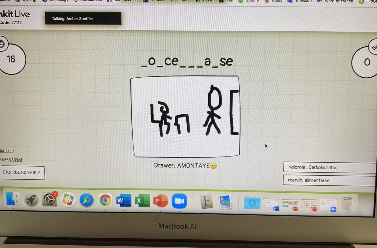 sra_hongell's tweet photo. Played #DrawThat by @gimkit with my level 3s just because we had some extra time. IT. WAS. SO. FUN!! My kids had a blast!! ๐คฉ https://t.co/Wi25jck5wM