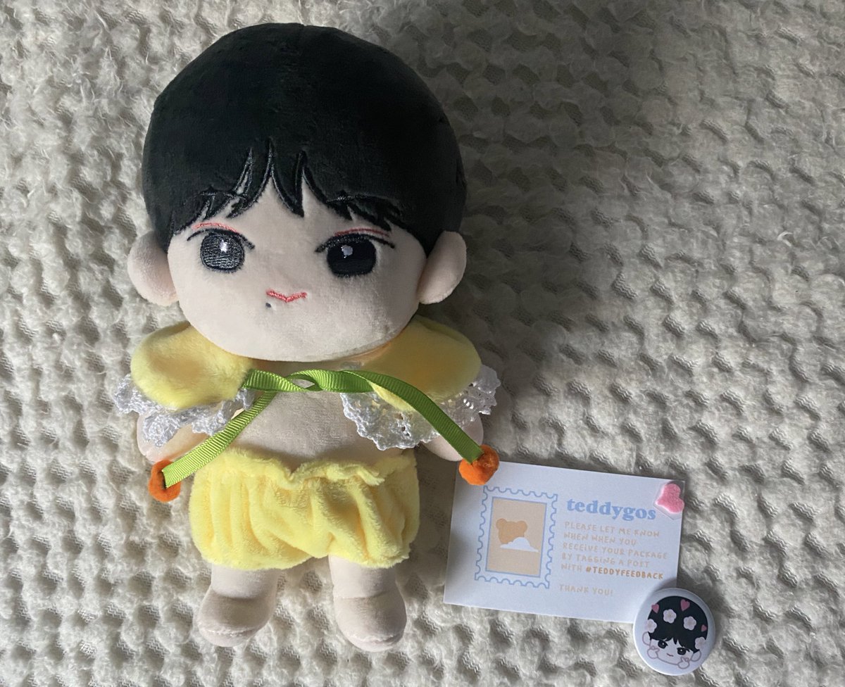 asteroidsc's tweet photo. my jisung friend is home :,) thank u for this go! #teddyfeedback @teddyGOs https://t.co/kdMg51Tu2O