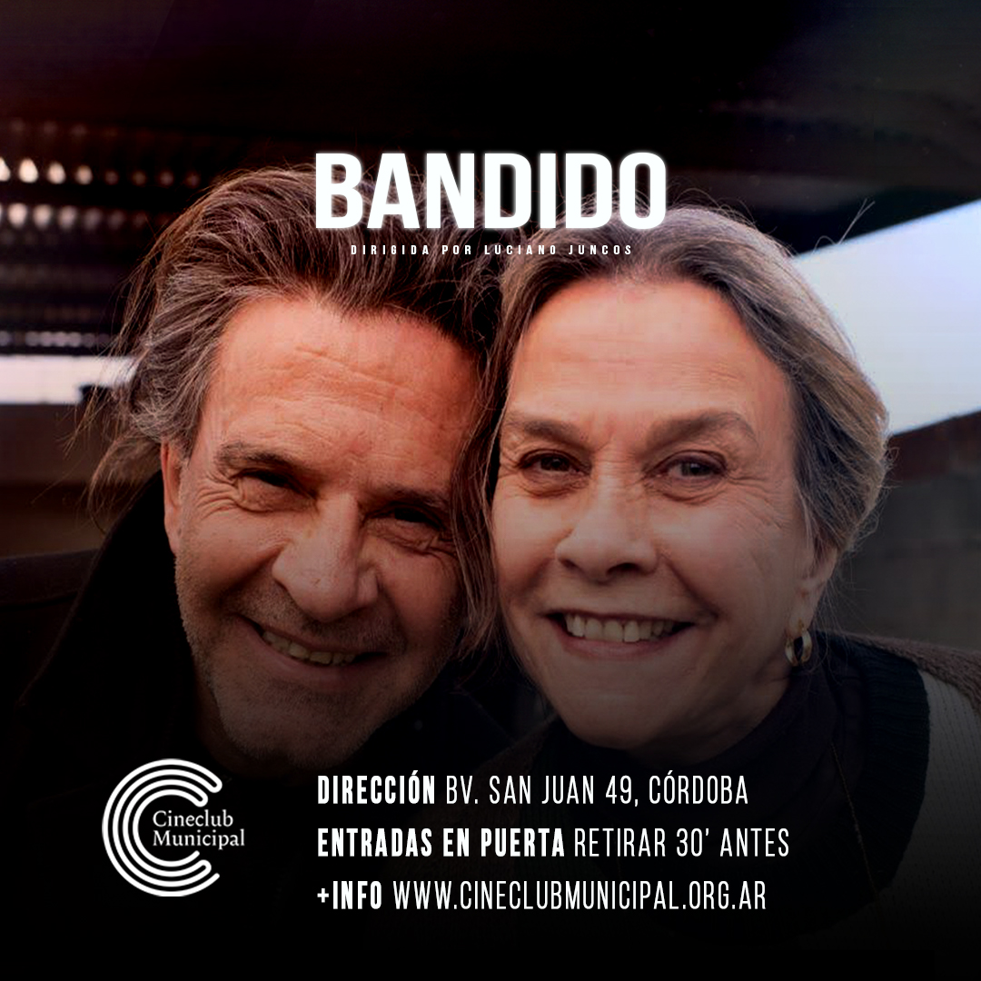 bandidofilm's tweet photo. Del 25 al 31 de marzo #Bandido llega a Córdoba 🎬
¿Dónde podes verla?
🍿 En @cineclubmuni: comprá tu entrada 30 minutos antes de cada función
🍿En Cine Showcase Villa Cabrera: reservá tu entrada online
#Estrenos #BandidoFilm #CineNacional #Córdoba 
@osvaldolaportok https://t.co/2BynoWRiir