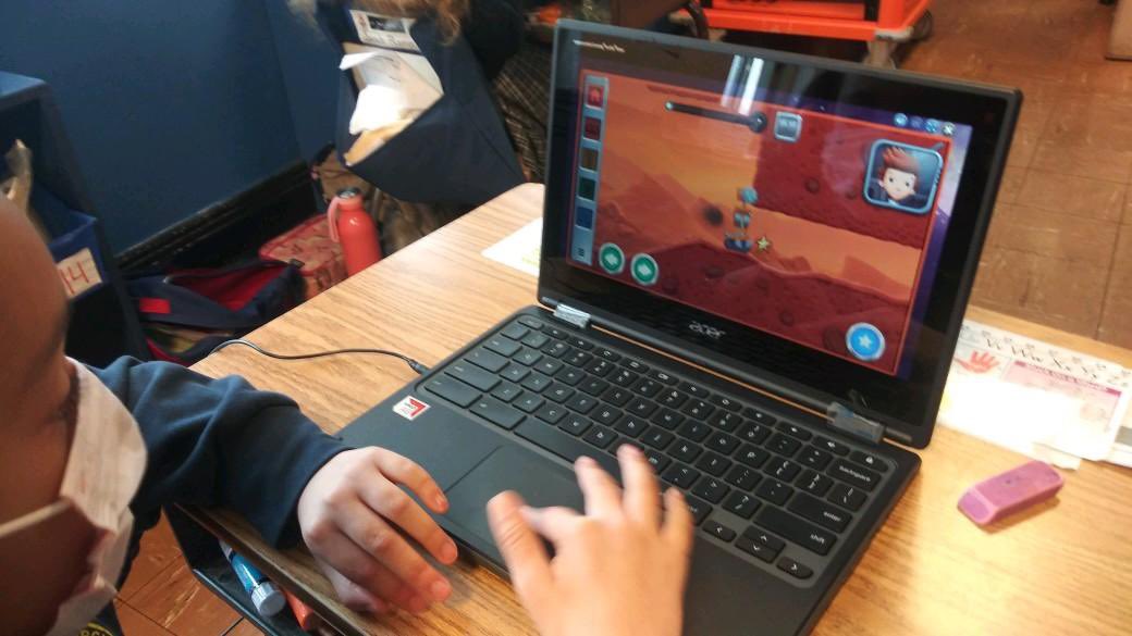 mrsdangelo_ICS's tweet image. Python coding with @CodeCombat in 3rd grade with @ICSchool_Tech @icschool_online #KidsWhoCode