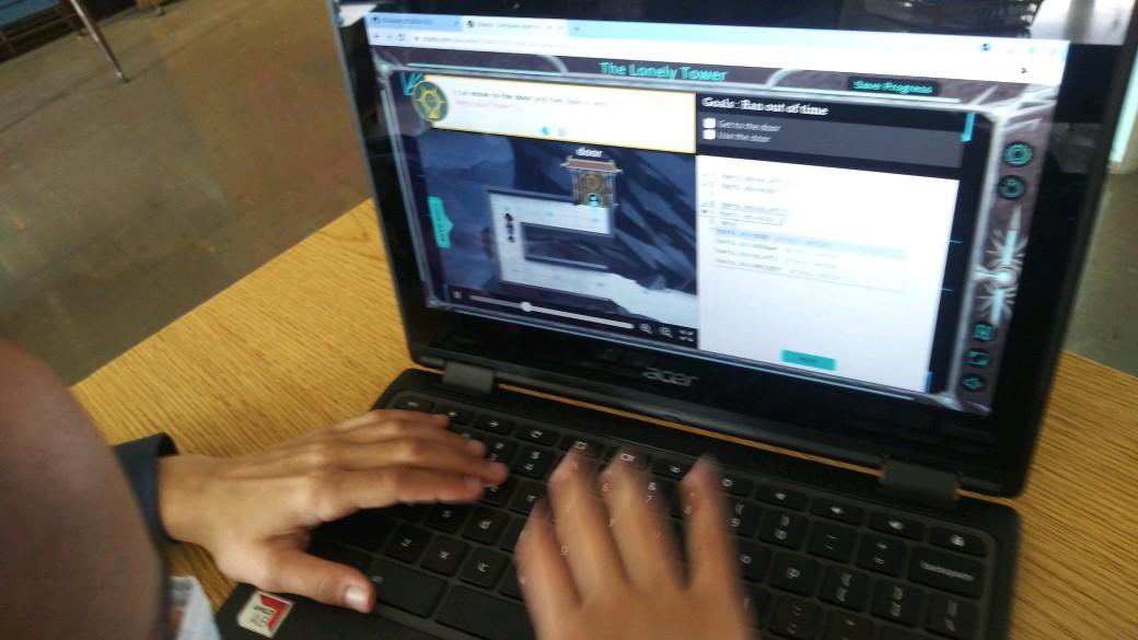 mrsdangelo_ICS's tweet image. Python coding with @CodeCombat in 3rd grade with @ICSchool_Tech @icschool_online #KidsWhoCode