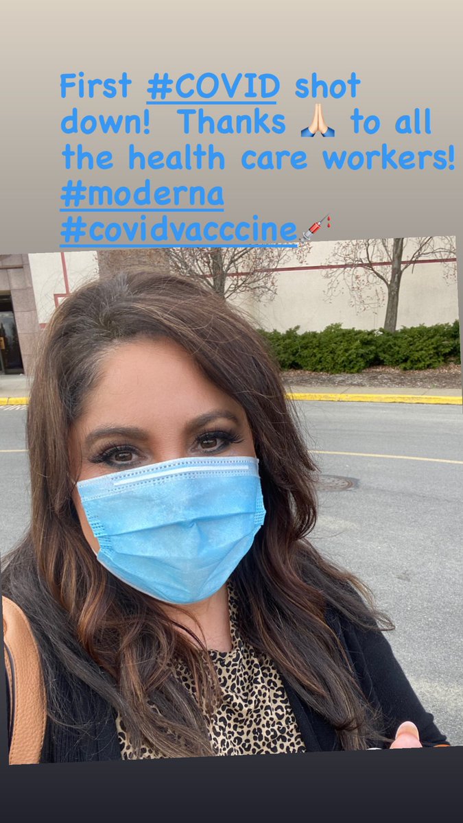 JennBrindisi's tweet photo. Thank you @mahoninghealth! #covid19vaccine #firstoftwo #modernavaccine https://t.co/J2bvvfHB0C