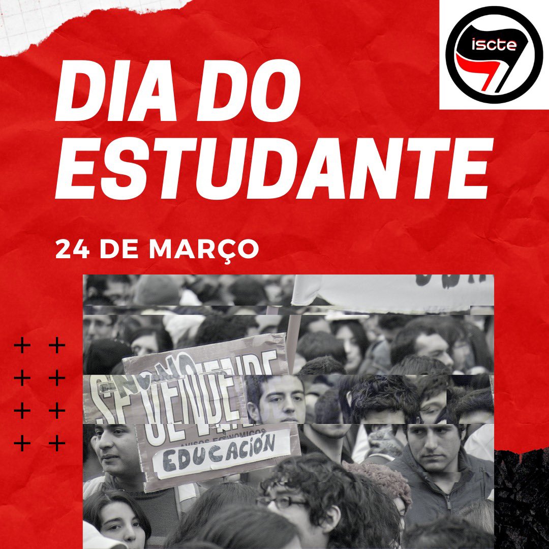 ncantifaiscte's tweet photo. Sobre o dia do estudante, o Núcleo Antifascista do ISCTE reafirma-se como reivindicador se um sistema sem propinas! Por um ensino para todes! https://t.co/dLKfeYsJ9R