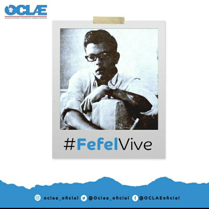 giissecm1's tweet photo. A 53 años de la desaparición física del martir de la OCLAE Fefel Varona; los estudiantes y jóvenes del Continente Latinoamericano y Caribeño, decimos presente. ¡Viva Fefel! #EnPieDeLucha #UnaOrganizacionTodosLosEstudiantes #FER29 #MEIC #FUAR #FERA #FJD @FER29N @LeonelFreeman4 https://t.co/6xHIONzDnJ