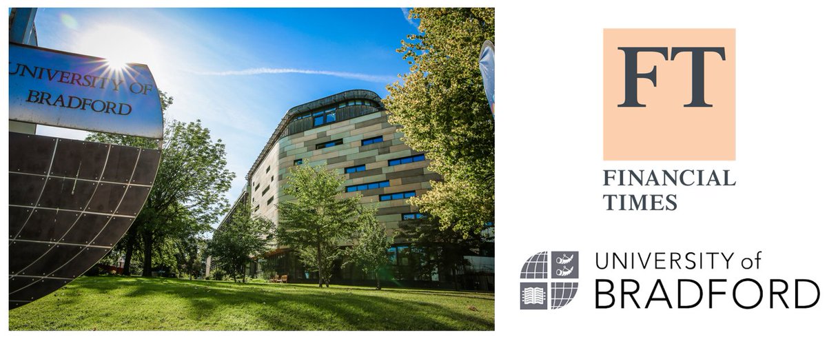 SankarSivarajah's tweet photo. Our MBA really does make a difference to people’s lives - @FinancialTimes  Ranked Number 1 for Value for Money. @UniofBradford and @BradManagement's commitment to offering inclusive management education.

Read more: https://t.co/zBCkK8Vwz2

#TeamBradford #MBA #inclusiveeducation https://t.co/O2ZEDf0VL2