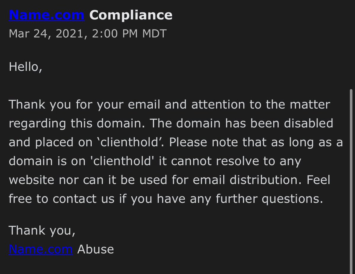 randomblock1_'s tweet photo. @opa334dev app-le DOT me has been taken down. Hopefully they take down the repo too https://t.co/Si8I2XyoCo
