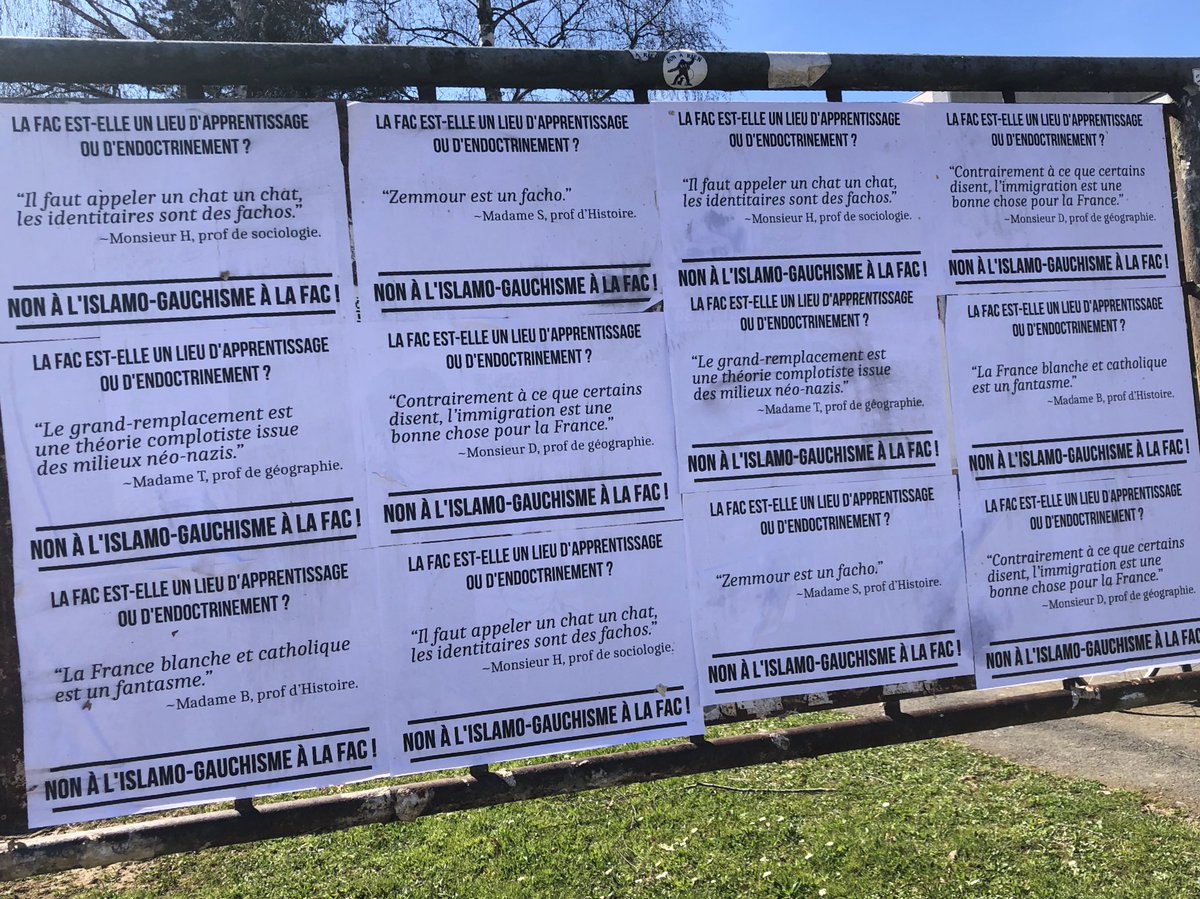 AccidentaLeftFR's tweet photo. Quel message des profs est faux ? https://t.co/anhFvXJAfj