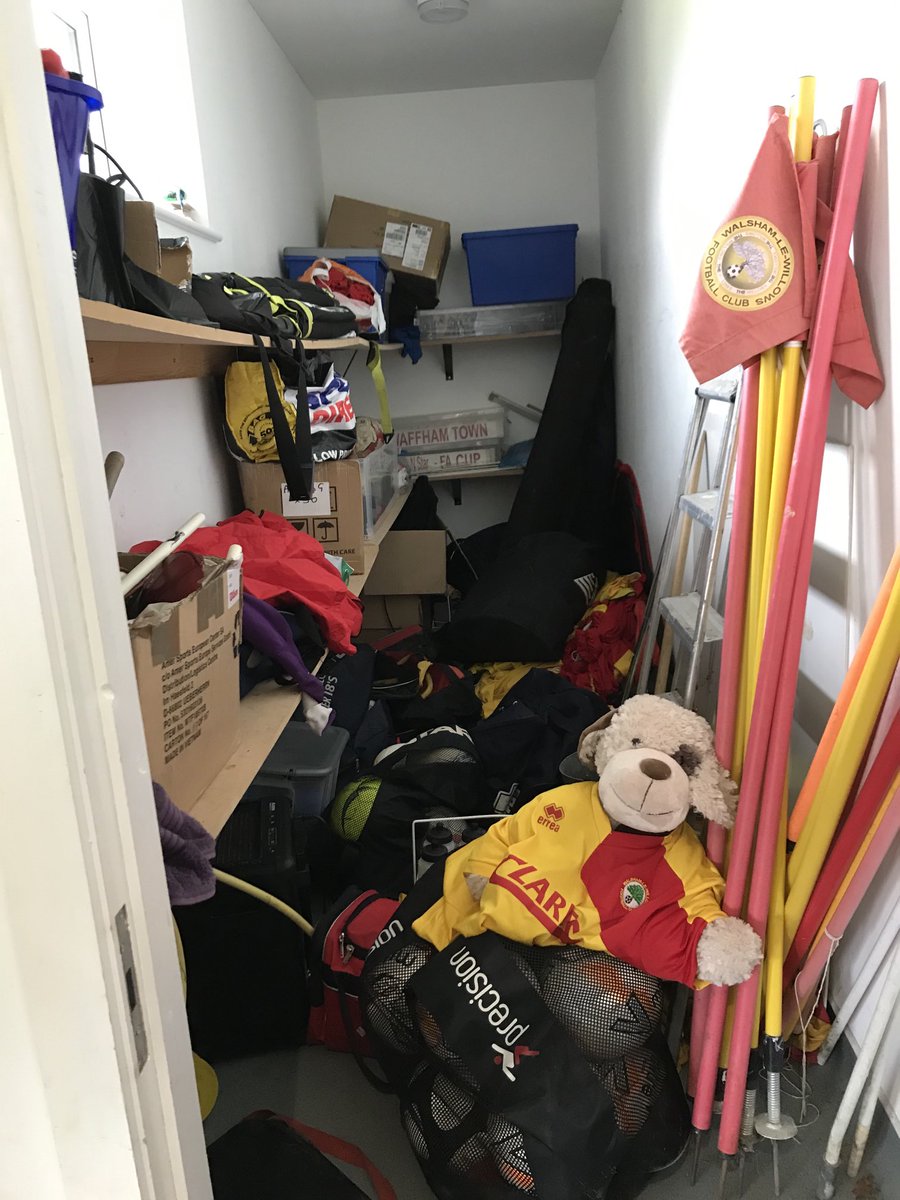 Sorting out the shirts for Re start