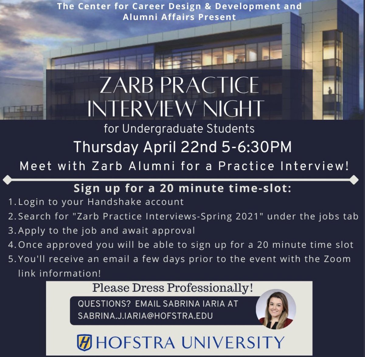 The Zarb School of Business at Hofstra University provides their students with many opportunities to help them succeed! #hofstra  #zarbmeansbusiness #hofstramarketing <a href="/HofstraU/">Hofstra University</a>  @Frank_G_Zarb  <a href="/DrLiHuang/">Dr. Li Huang (Ph.D.)</a>