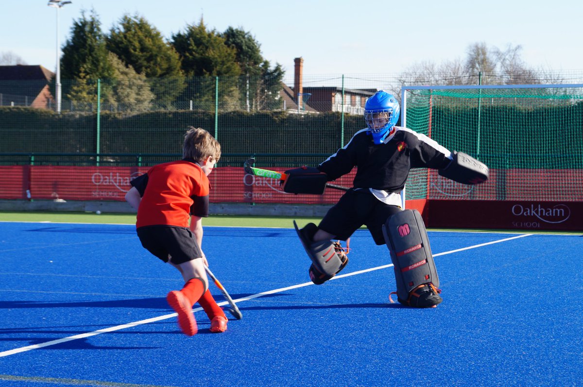 OakhamHockey's tweet photo. A brilliant afternoon of Lower School House Hockey. After two thrilling 1-1 Draws, it took a shoot out to decide the victors. Congratulations to Peterborough House! #oaks https://t.co/rKbLvfSgve