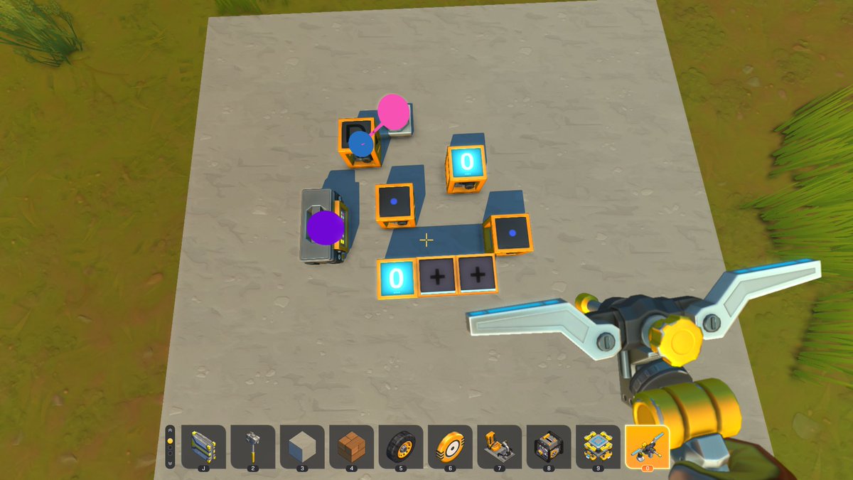 _ElectroGaming_'s tweet photo. @ScrapMechanic @ScrapMechanic Found a terrible game breaking bug. Basically, if you REJOIN a world with modded scripted objects, the scripts break completely. I can’t even see the connections. I have to create a new world every time I play. I’m on the latest test version. https://t.co/hYRwVyyG87