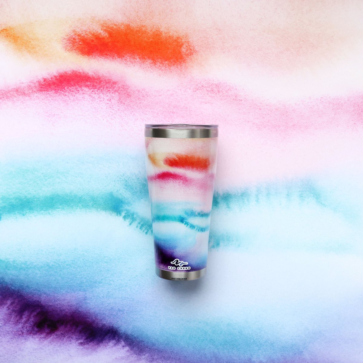 TervisTumbler's tweet photo. From canvas to Tervis: artist-entrepreneur @YaoChengDesign adds her unique touch to designs for Tervis. She's one reason that we celebrate Women's History Month year-round. #WomensHistoryMonth #ArtistSeries #Tervis #YaoChengDesign https://t.co/XwA402WXj9