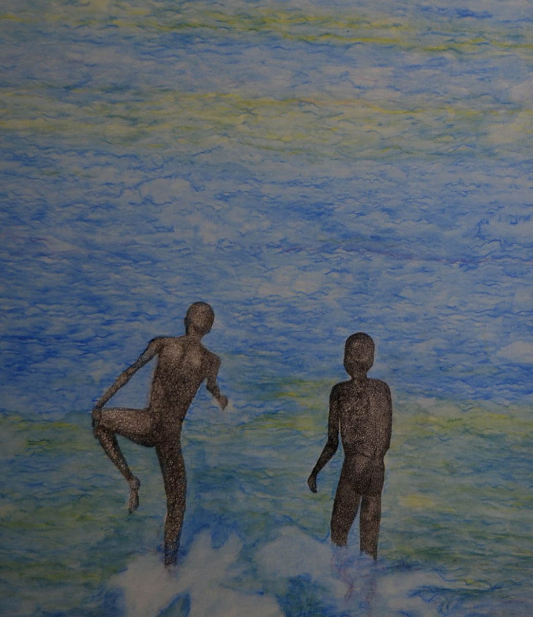 Ana María Serpa
serpa-art.com
Equlibrio II
Grafito y lapices de  acuarela
68x47cm
2012
#AVAM #WomenArtists #Mujeresenlasartesvisuales #Mujeresartesanas #asabbogota #ArtistasLatinosenMadrid #Latinoamericarte #Pollerón #performance  #artinspain #internationalartist #bbax