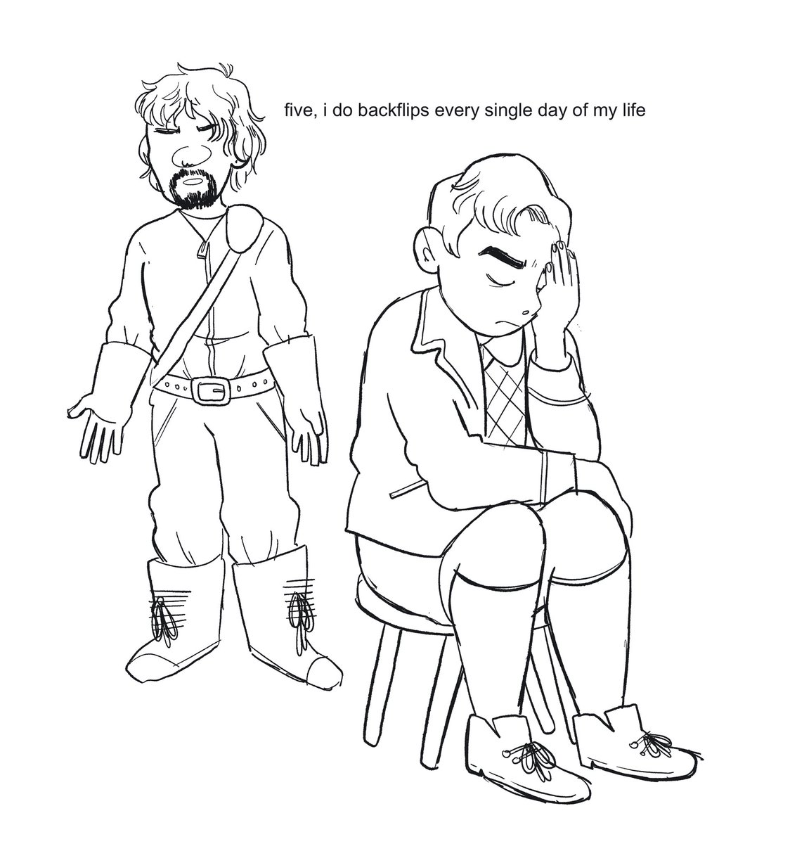 i feel like this captures their dynamic 