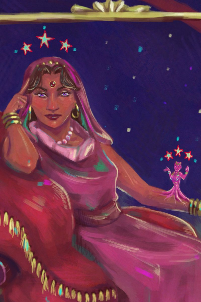 Lovitrones's tweet photo. ✨👑III - The Empress 👑✨
_
Glad I could join this JJBA Tarot card collab with everyone! Check the other cool cards in @jjbatarot !!💖
__
#jjbafanart #jojosbizarreadventure #ジョジョの奇妙な冒険  #stardustcrusaders https://t.co/r5ZAEWY4H0