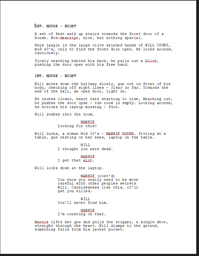 JoshTFox__'s tweet photo. @marketmyscript #MeetMyCharacters
Meet Will Court at his timely demise at the hands of Marnie Koder in #Koder a crime drama series.
#PreWGA
#MarketMyScreenplay https://t.co/jH5ZvasbKI