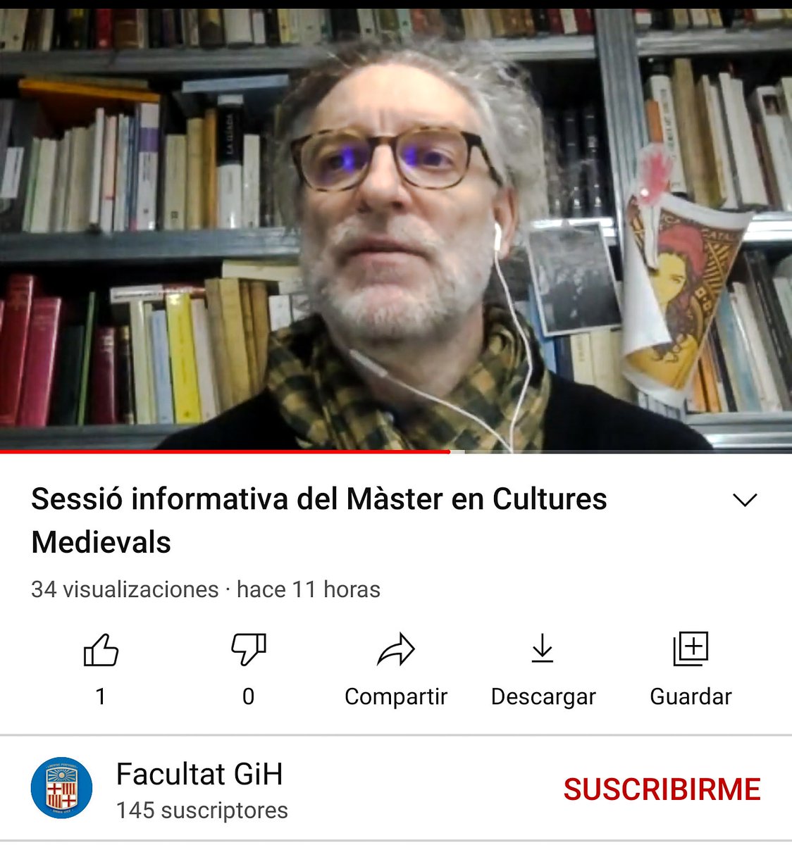 arspicta's tweet photo. Ahir es va dur a terme la sessió informativa del Màster en Cultures Medievals, comptant amb la participació del Dr. Carles Mancho, membre del nostre grup de recerca.
🔗 https://t.co/DDcBb9p1Ne
#medievalart #medieval #Ircvm #medievalista #ArsPicta https://t.co/L0wpkfNdeJ
