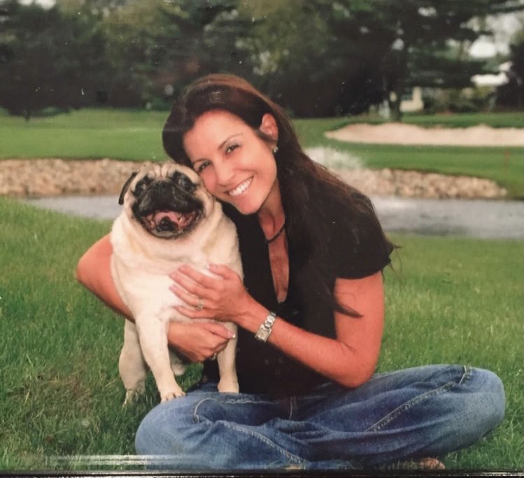 SmileyGolf7's tweet photo. @Zwignall523 Nothing like the love of a four legged fur-ever friend.  Especially one who loved being on the golf course with me.  Pugster crossed The 🌈 Bridge in my arms on New Year’s Day and was fortunate to spend a lot of his 17 1/2 years on a few golf courses outside of Atlantic City. https://t.co/Mzw3SfrIGp