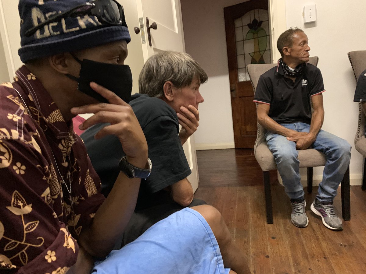 HLCompassionNPO's tweet photo. Our Health &amp; Fitness team engaging in a suport group for men that wants to be fit and health both mentally, physically and spiritually. Well done #WesleyNewman. Super proud of you! https://t.co/lMt7KFacim