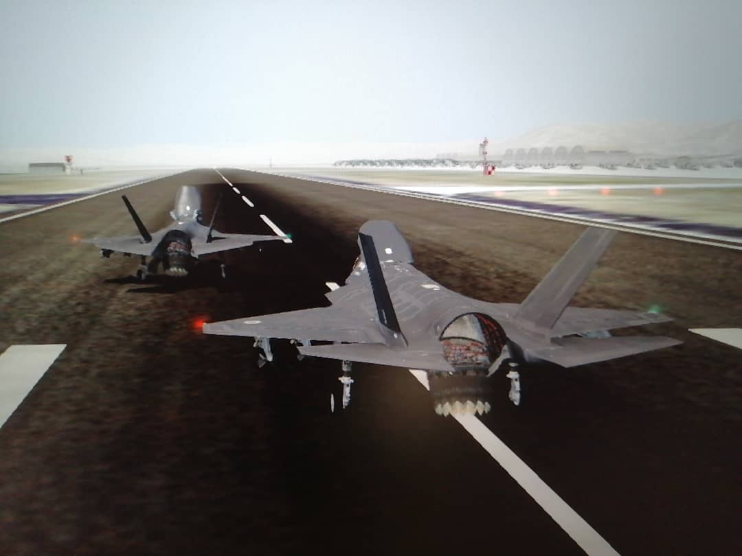FLOANVirtual's tweet photo. #F35BCombatReady &amp; #P3D &amp; #VRSTacPackCombatSystem ✈⚔ Vuelo de nuestra #NovenaEscuadrillaVirtual 🇪🇸 en #MCASCampPendleton &amp;  #SanClementeIslandRangeComplex (#KNFG #California 🇺🇸), donde nuestros pilotos se adiestran en el vuelo en #IVAOUSA 🇺🇸 con el #LockheedMartin #F35B https://t.co/b1pfUdHsZI