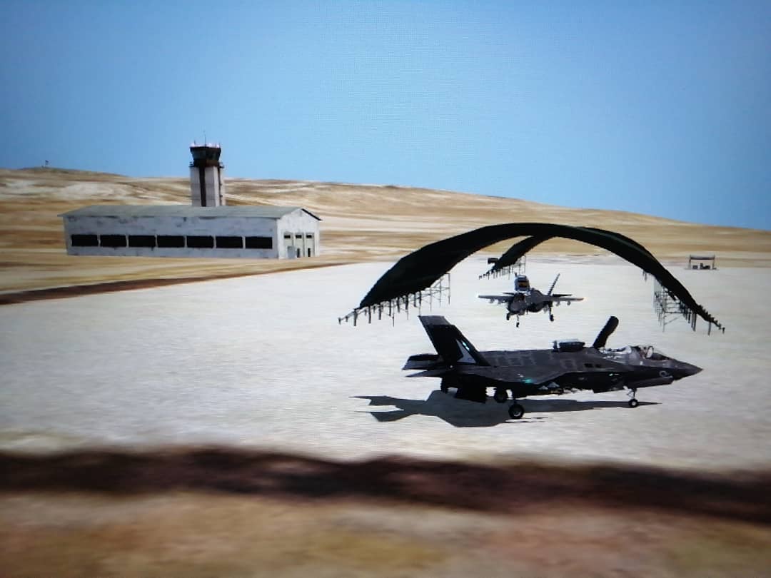 FLOANVirtual's tweet photo. #F35BCombatReady &amp; #P3D &amp; #VRSTacPackCombatSystem ✈⚔ Vuelo de nuestra #NovenaEscuadrillaVirtual 🇪🇸 en #MCASCampPendleton &amp;  #SanClementeIslandRangeComplex (#KNFG #California 🇺🇸), donde nuestros pilotos se adiestran en el vuelo en #IVAOUSA 🇺🇸 con el #LockheedMartin #F35B https://t.co/b1pfUdHsZI