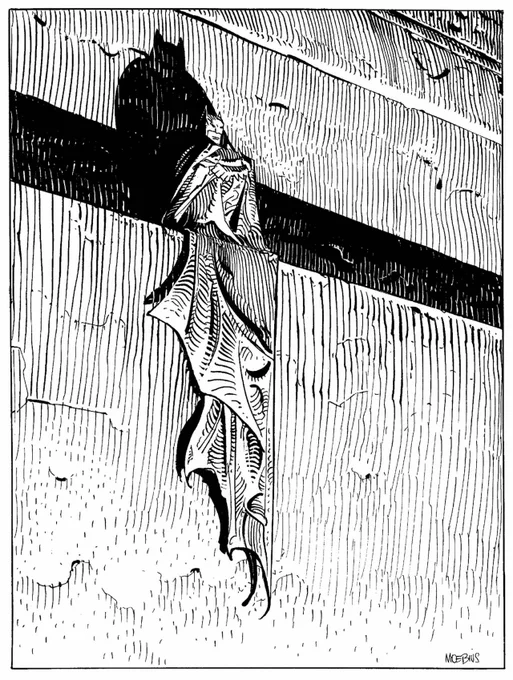 #batman // #moebius 