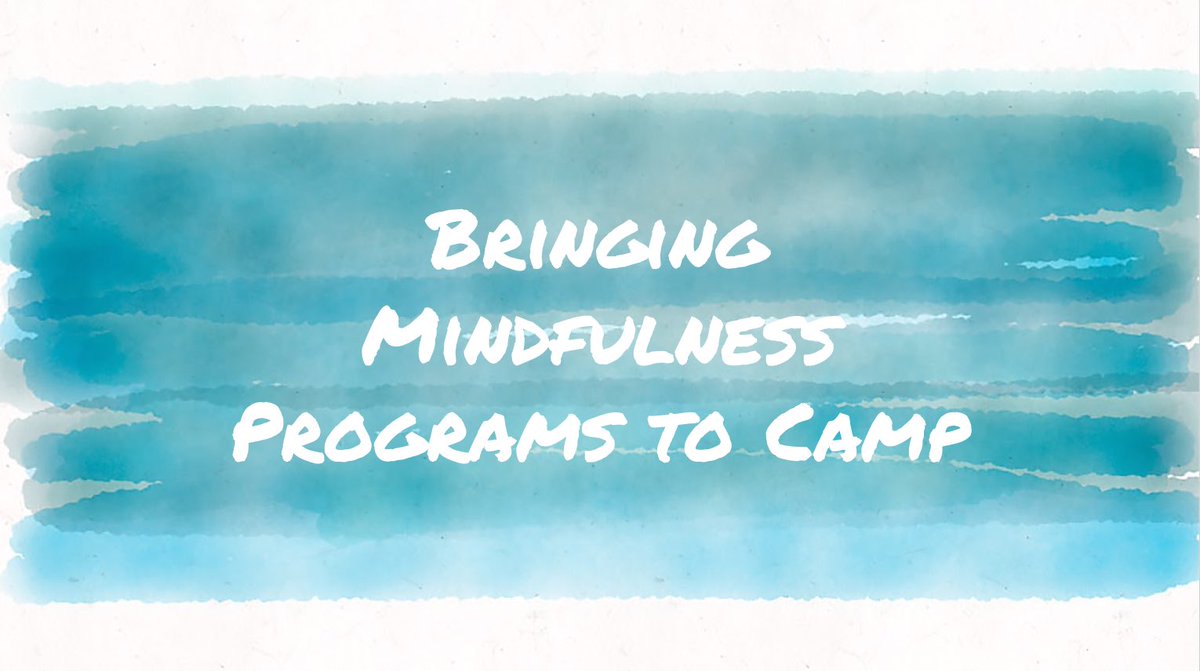 Had the amazing opportunity of presenting at the <a href="/Alberta_Camping/">Alberta Camping Association</a> conference this morning 🏕💛 If any of you folks would like access to my slides on brining mindfulness programs to camp (applicable to the classroom as well), links to resources etc. I’d be happy to share !!