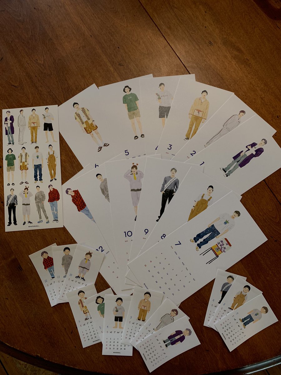 knjmicdrop's tweet photo. finally got my kimdaily calendar from @watersmell_ thank you to @MOONRABBITGO for holding the GO
#moonrabbitproofs https://t.co/nI4eT43iKQ