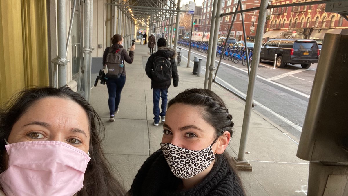 JenDVargas's tweet photo. Back to "normal" work this week; @gabby_dmatts &amp; I had the chance to support @HEAFNYC (*client) with this @NY1 story by @lorichung about NYC public school students returning to in-person classes after four months of remote-only learning &amp; how #HEAFNYC helps students stay on track https://t.co/MfjiiXrCZ2