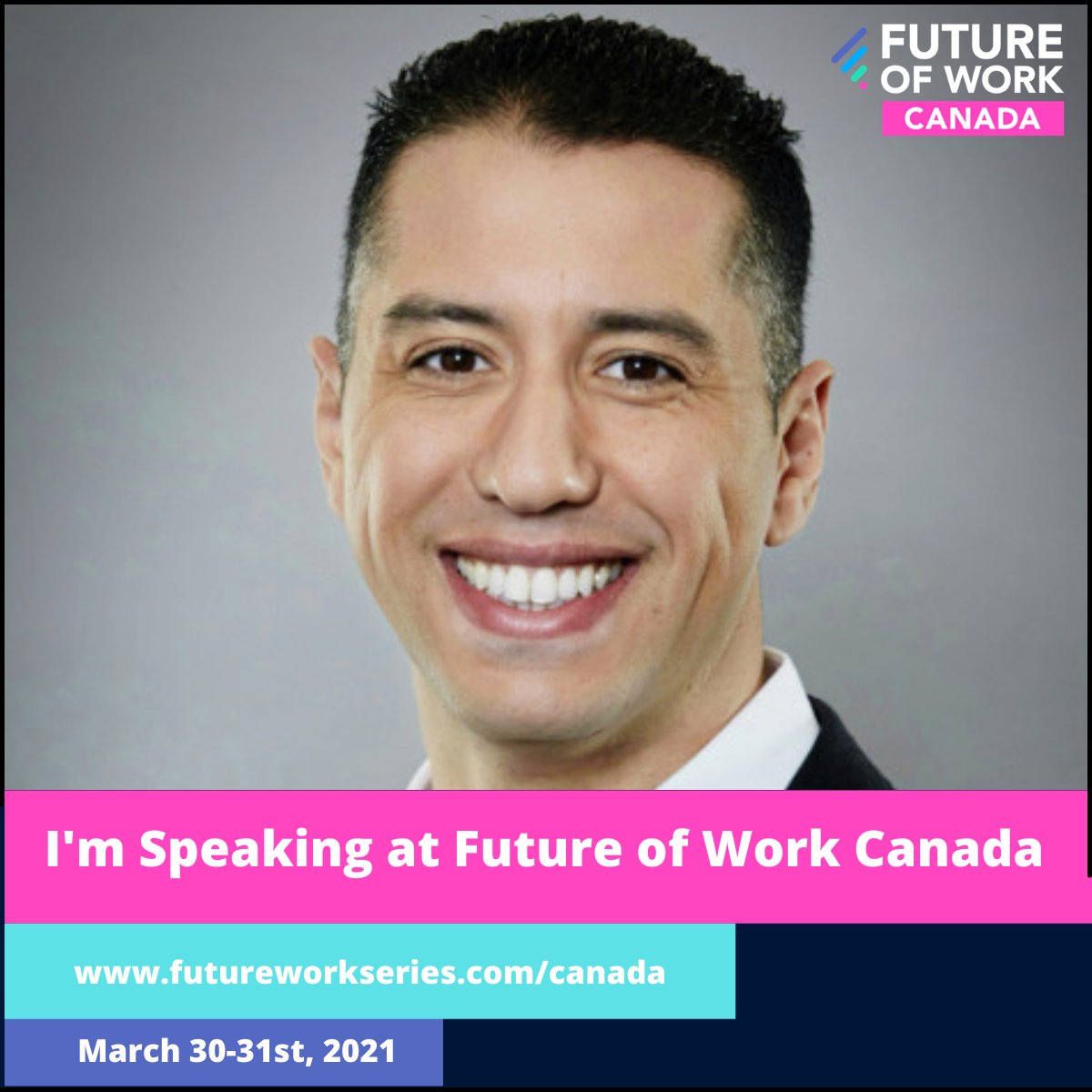MChahdi's tweet photo. Looking forward to an engaging and insightful discussion with some good learning during the #FutureofWorkCanada panel on March 30th- 31st 2021...look forward to seeing you there (or anywhere, technically). https://t.co/zpY92P6hMs @mmediaevents https://t.co/dWKtNCeCcH