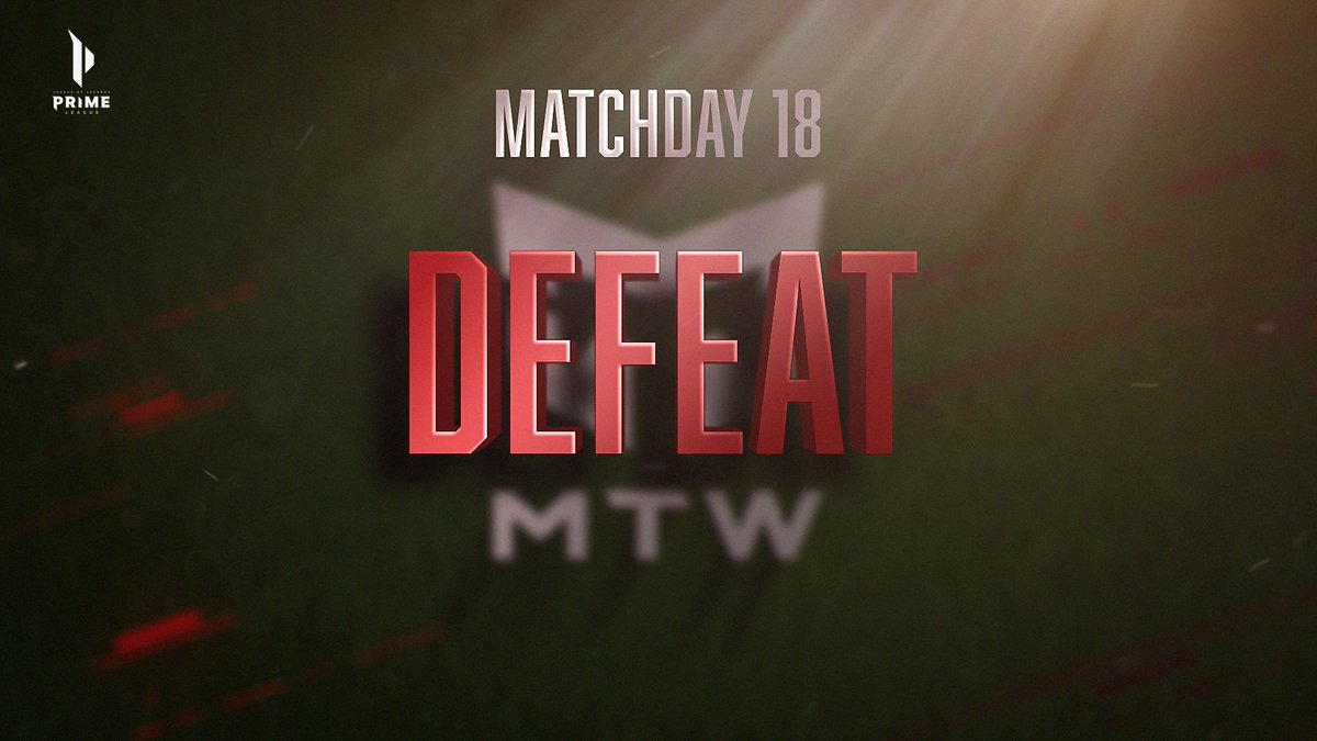 We remained patient for a chance to turn it around, but sadly it wasn't enough. GGWP <a href="/mYinsanityCH/">mYinsanity</a> 🤝

It's still in our hands. Now full focus on the last matchday of spring split! 

#MTWIN
