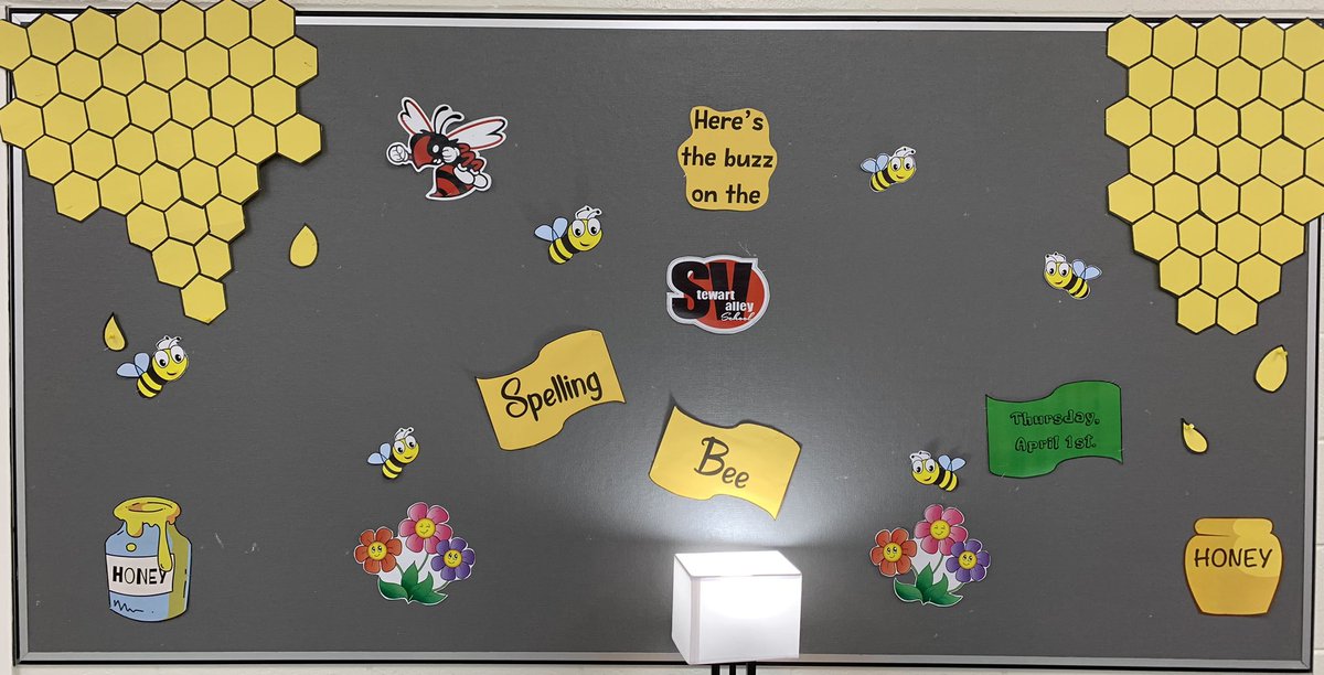 We’re excited for our annual spelling bee next week!